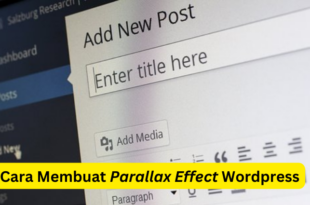 Cara Membuat Parallax Effect Wordpress