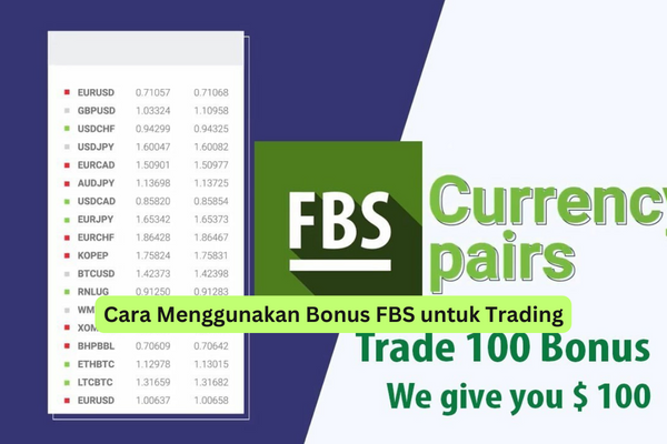 Cara Menggunakan Bonus FBS untuk Trading