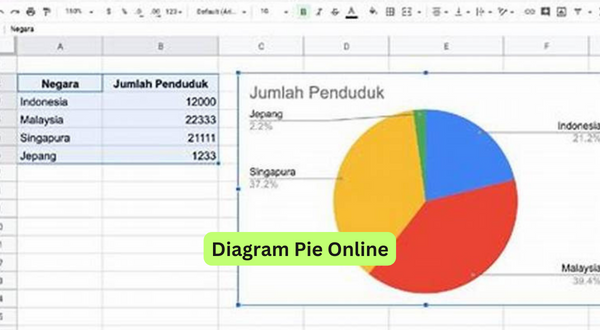 Diagram Pie Online