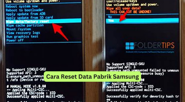 Cara Reset Data Pabrik Samsung