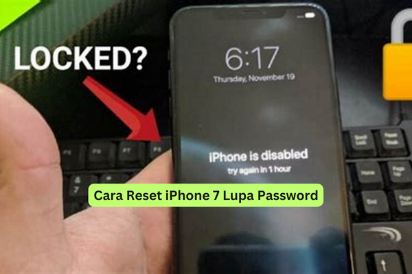 Cara Reset iPhone 7 Lupa Password