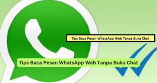 Tips Baca Pesan WhatsApp Web Tanpa Buka Chat