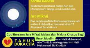 Cuti Bersama Isra Mi'raj Makna dan Makna Khusus Bagi Umat Muslim