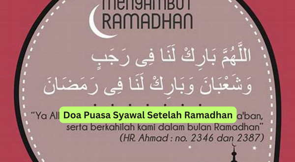Doa Puasa Syawal Setelah Ramadhan