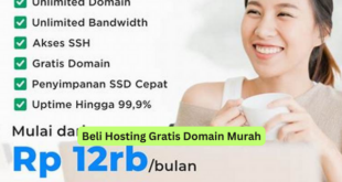Beli Hosting Gratis Domain Murah