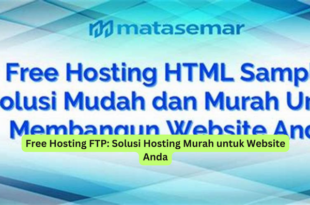 Free Hosting FTP Solusi Hosting Murah untuk Website Anda