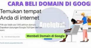 Membeli Domain di Google