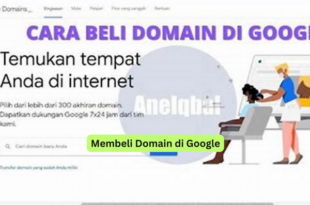 Membeli Domain di Google