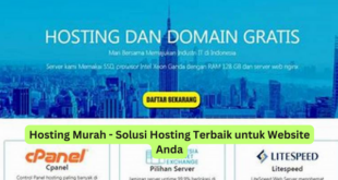 Hosting Murah - Solusi Hosting Terbaik untuk Website Anda